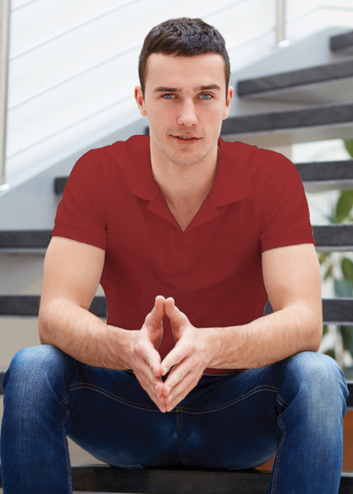 Ruffty Mulberry Collar T-shirt