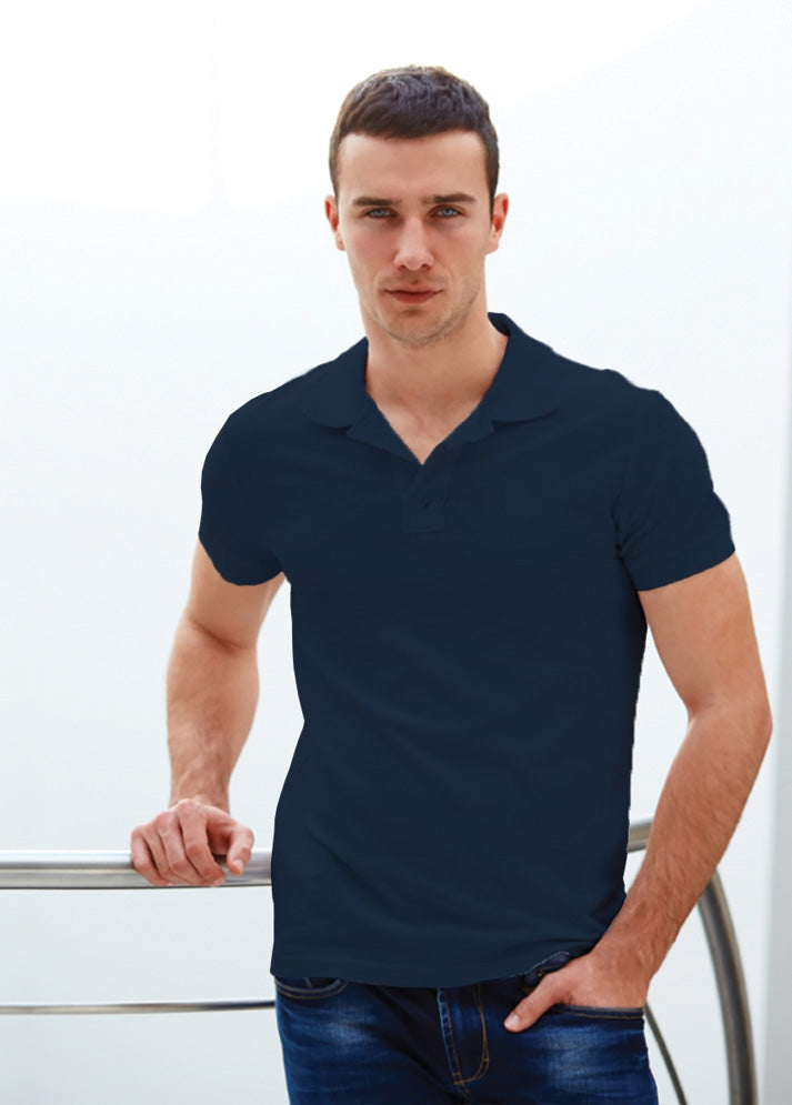 Ruffty Navy Blue Collar T-shirt