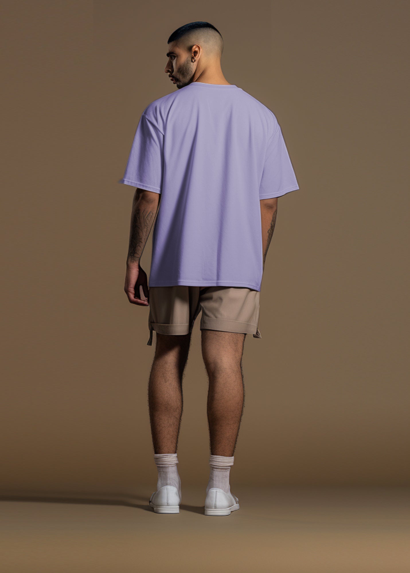 Ruffty Lavender Oversized T-shirt