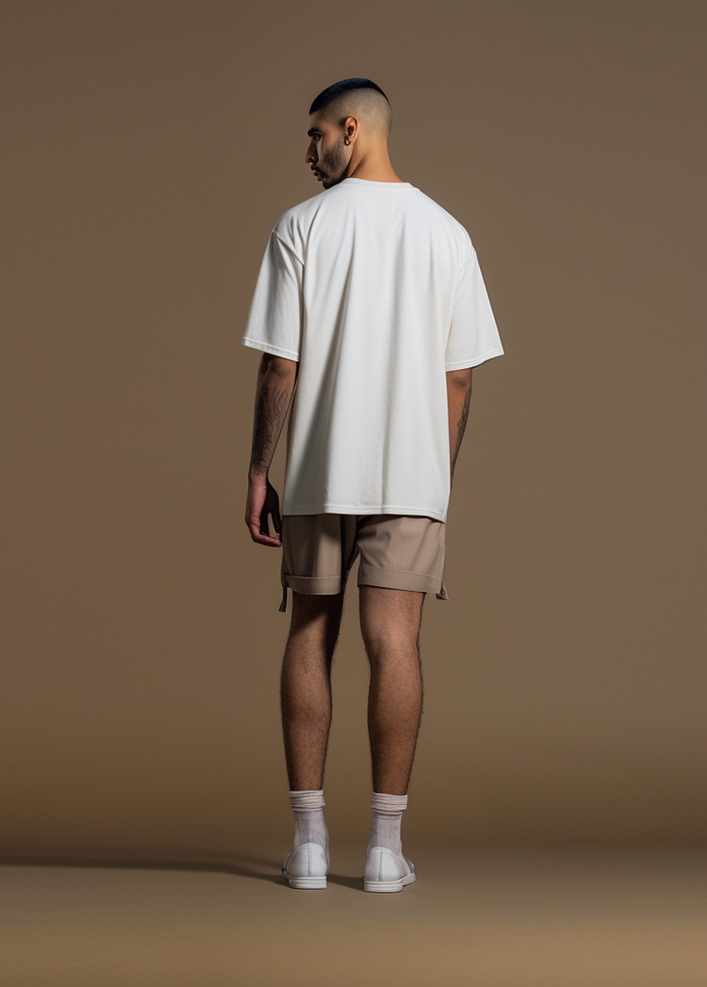 Ruffty White Oversized T-shirt