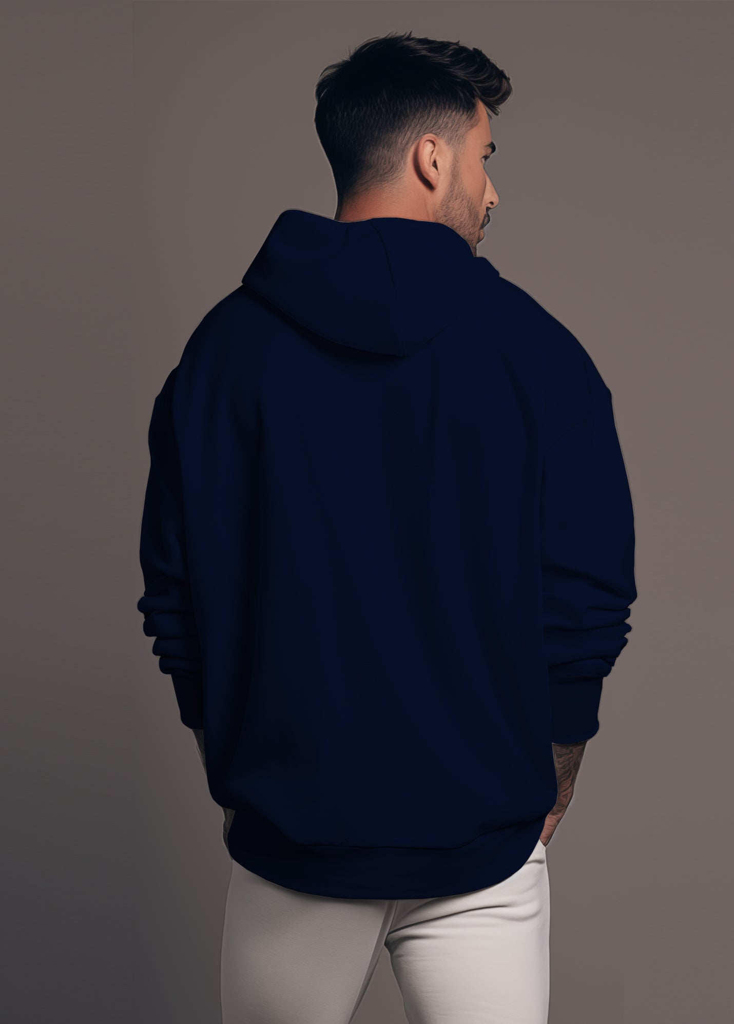 Ruffty Arctic Hoodie - Navy Blue