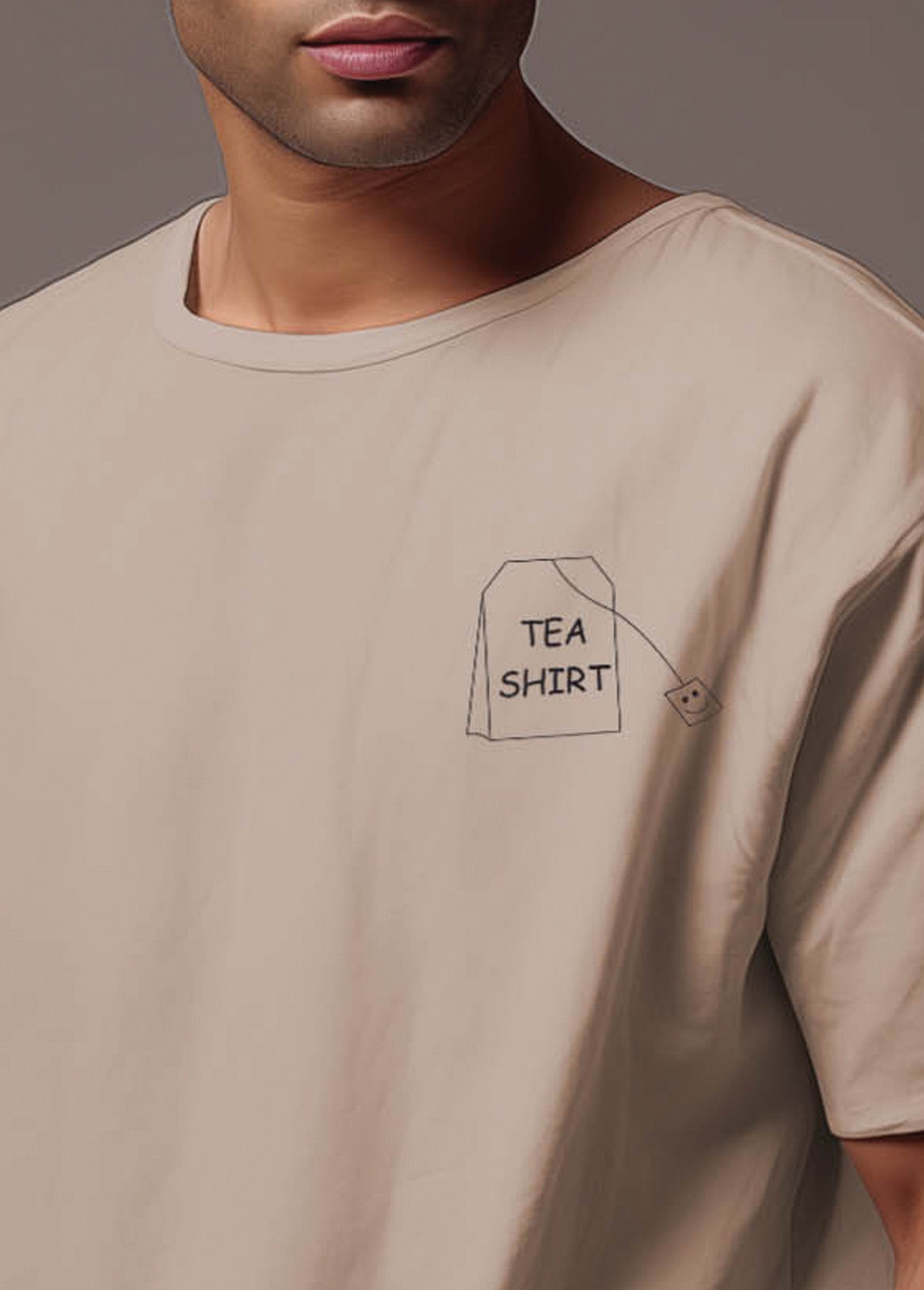 Tea Shirt Ruffty Oversized T-shirts