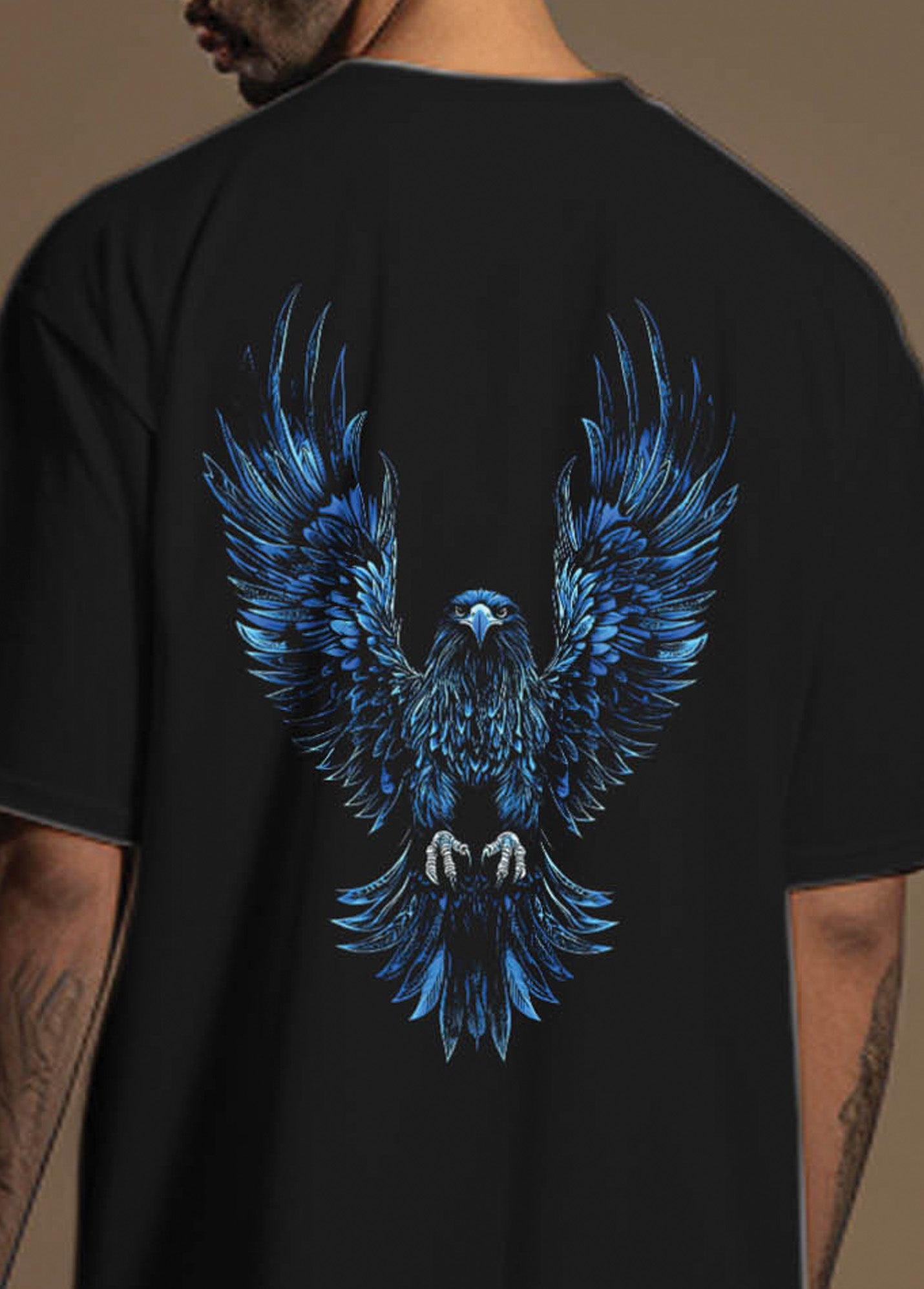 Freedom Eagle Ruffty Oversized T-shirts