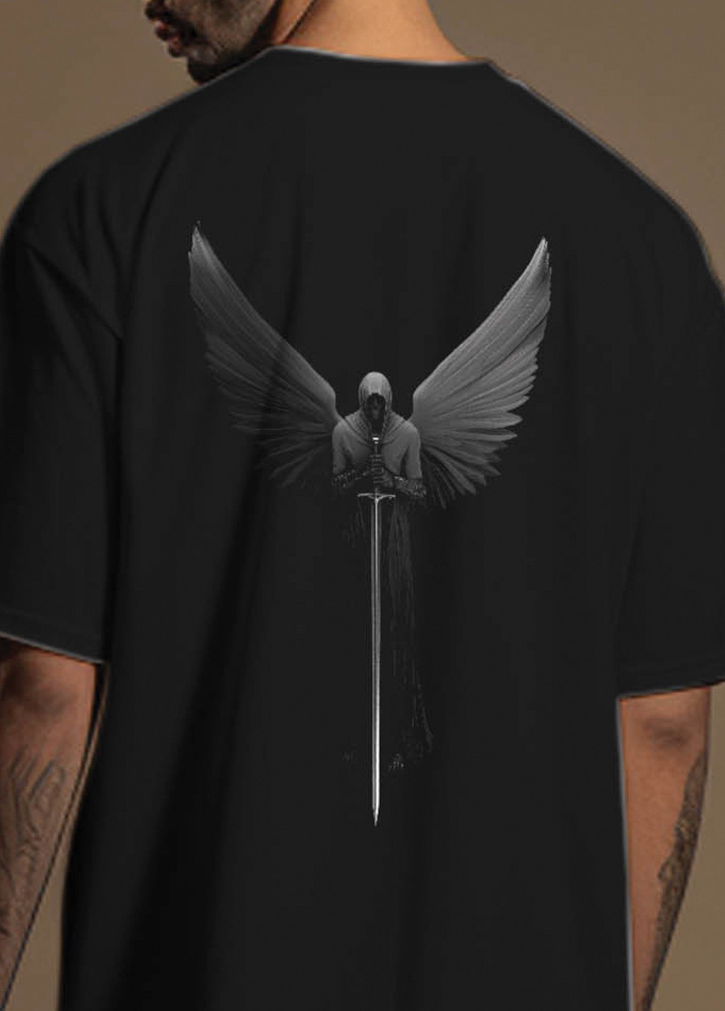 Angle Of Death Ruffty Oversized T-shirts