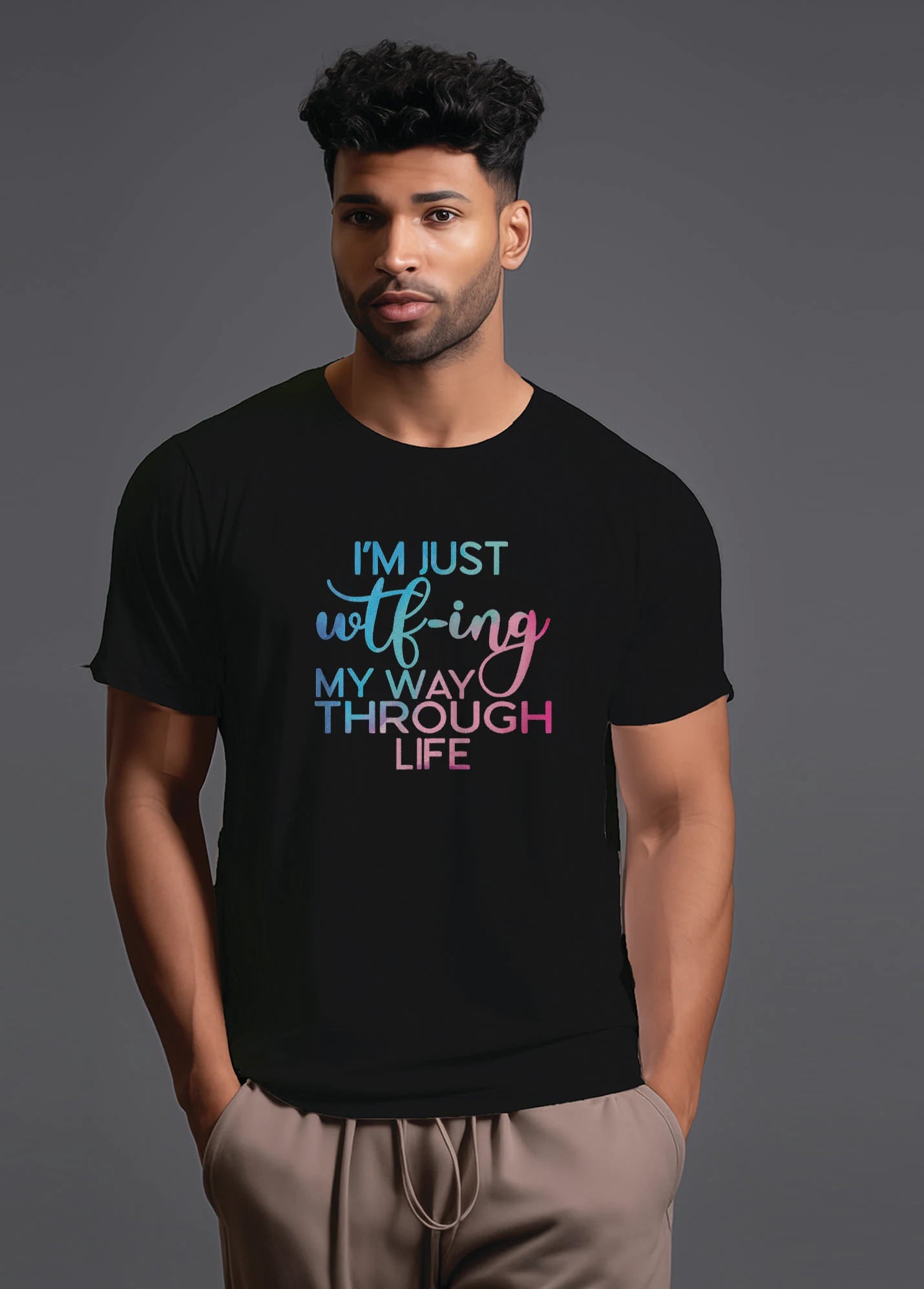 My Way Through Life Ruffty T-shirt