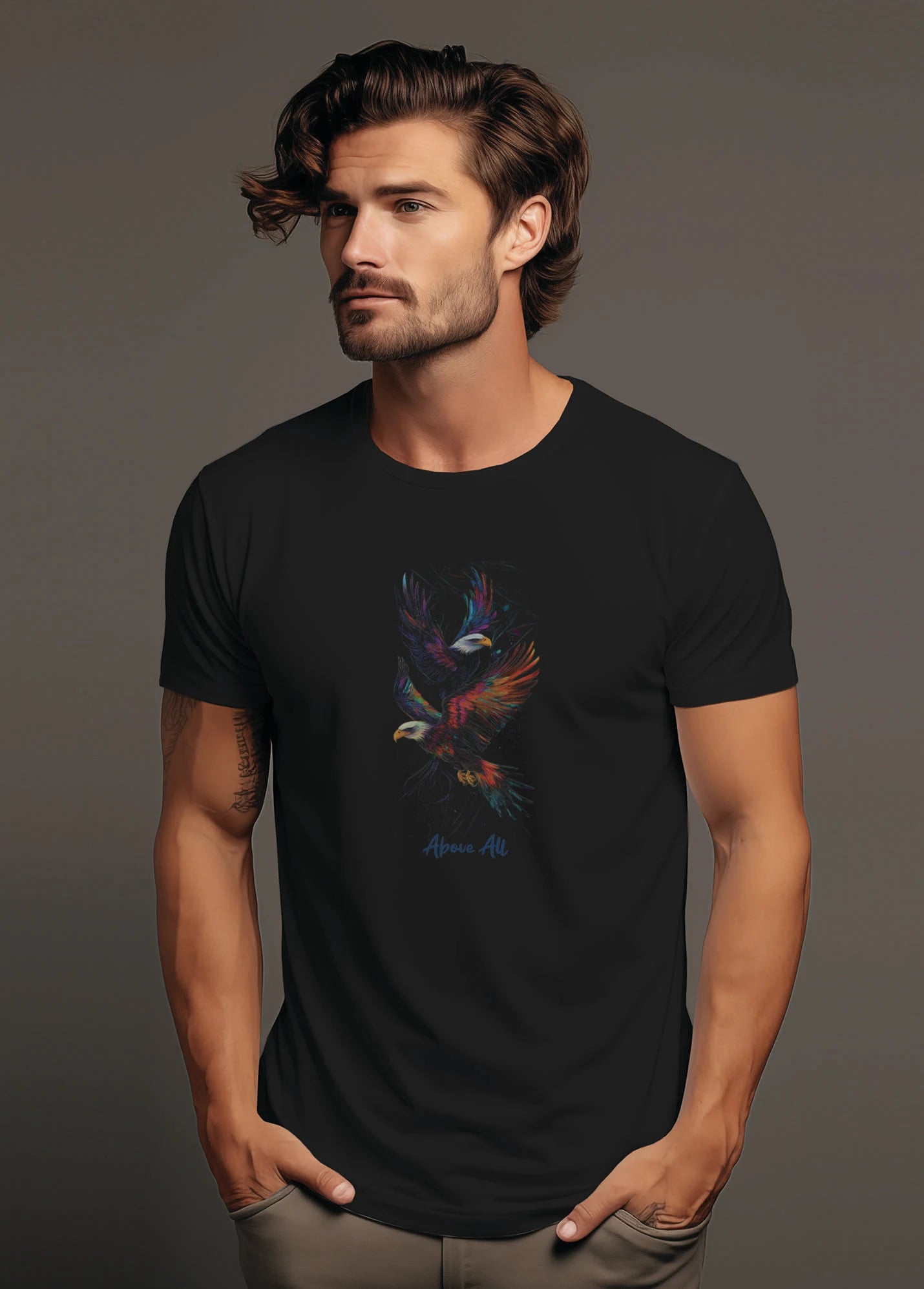 Above All Eagle Ruffty T-shirt