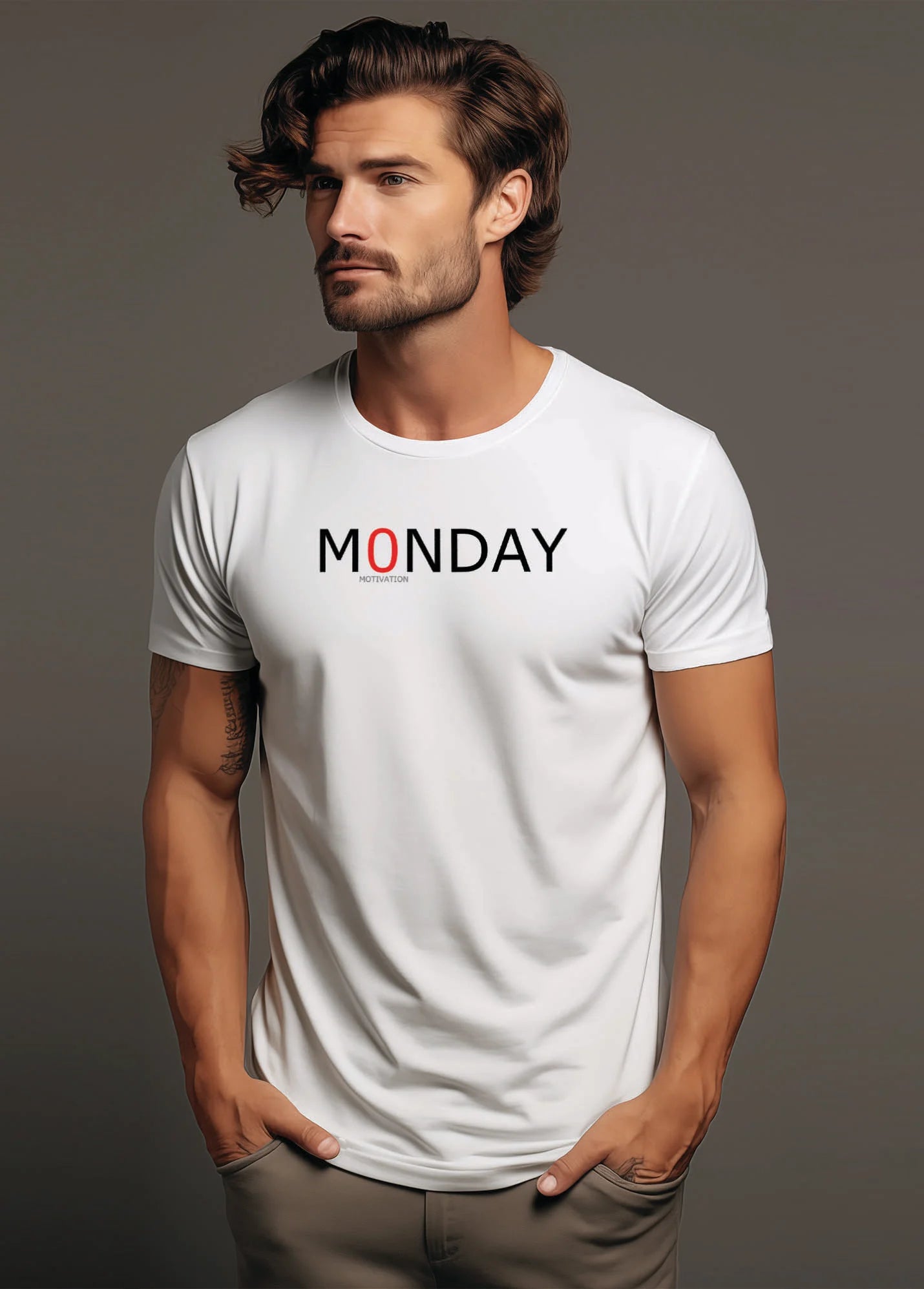 Monday "0" Motivation Ruffty T-shirt