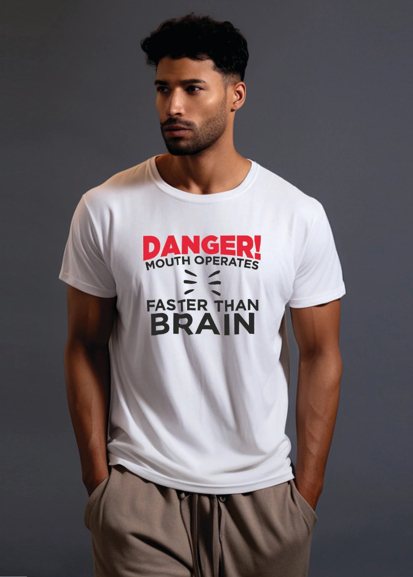 Brain Works Faster Ruffty T-shirt