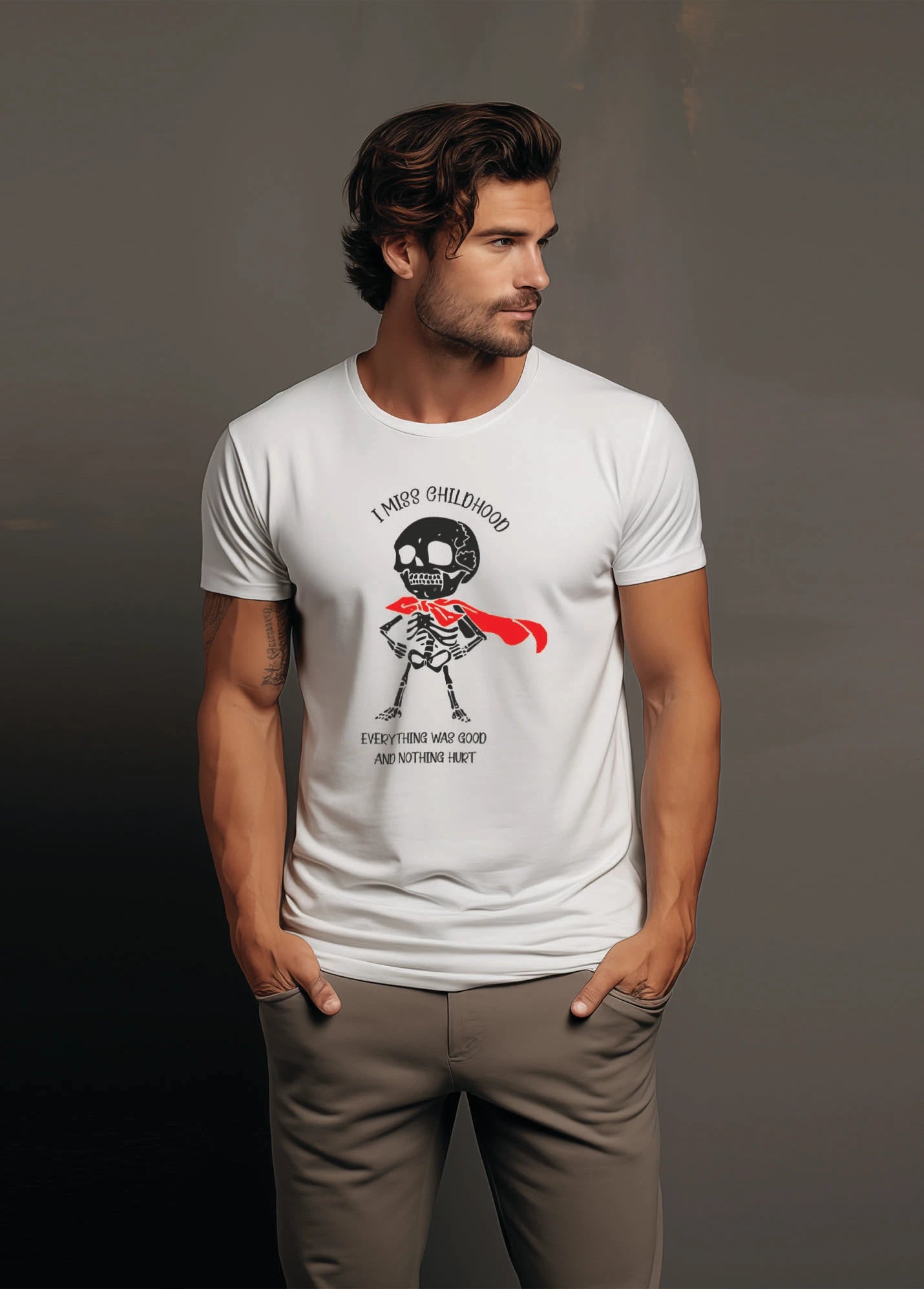 I Miss Childhood Ruffty T-shirt