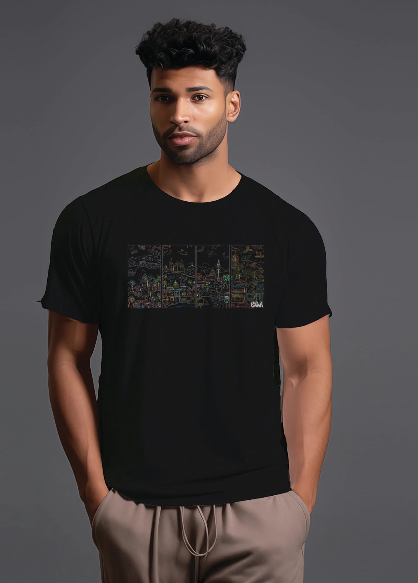 Travel In Goa Ruffty T-shirt