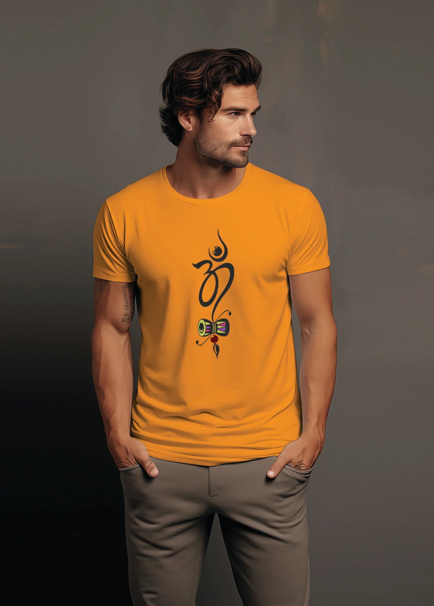 Om Damru Ruffty T-shirt