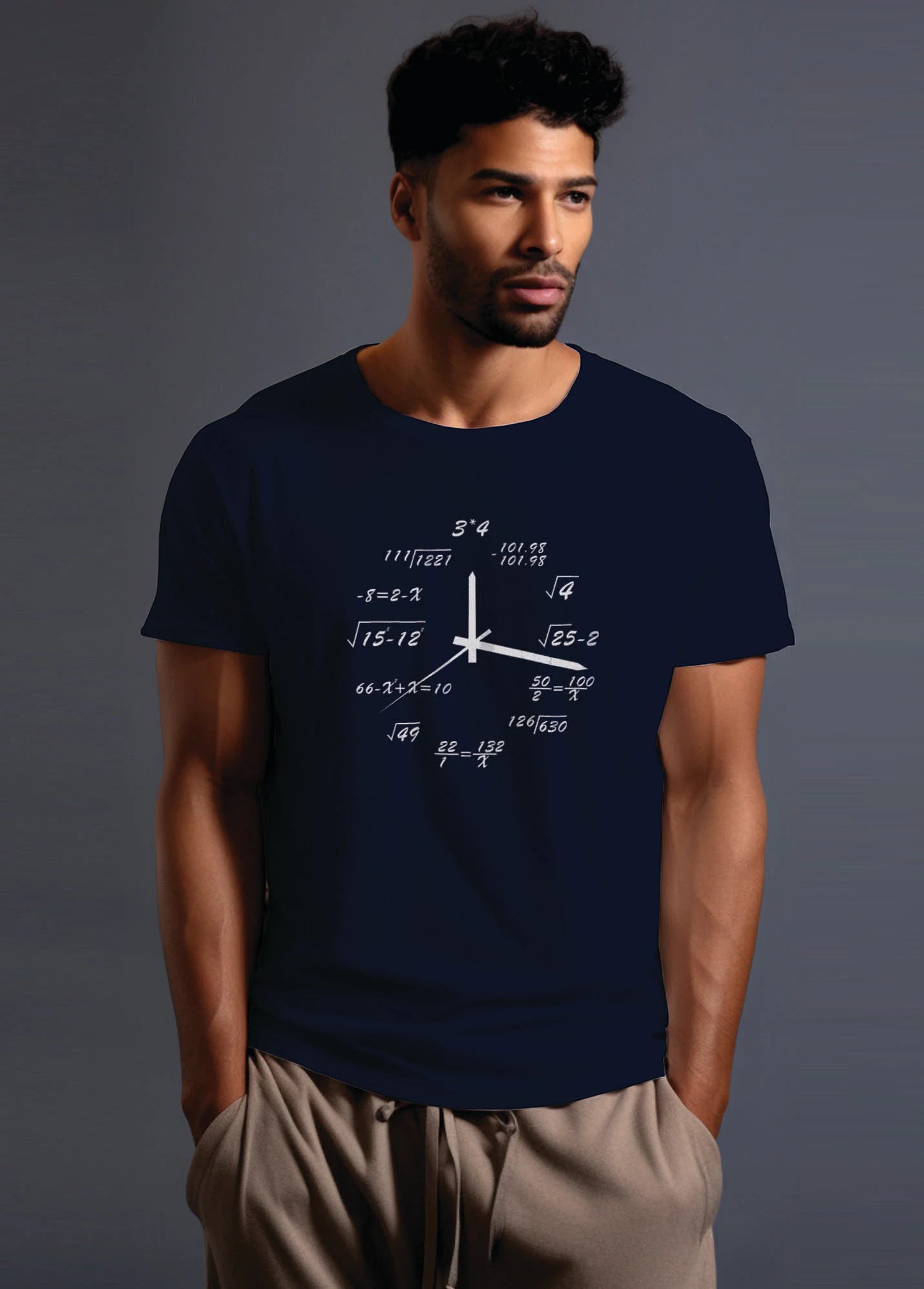 Mathematical Clock Ruffty T-shirt
