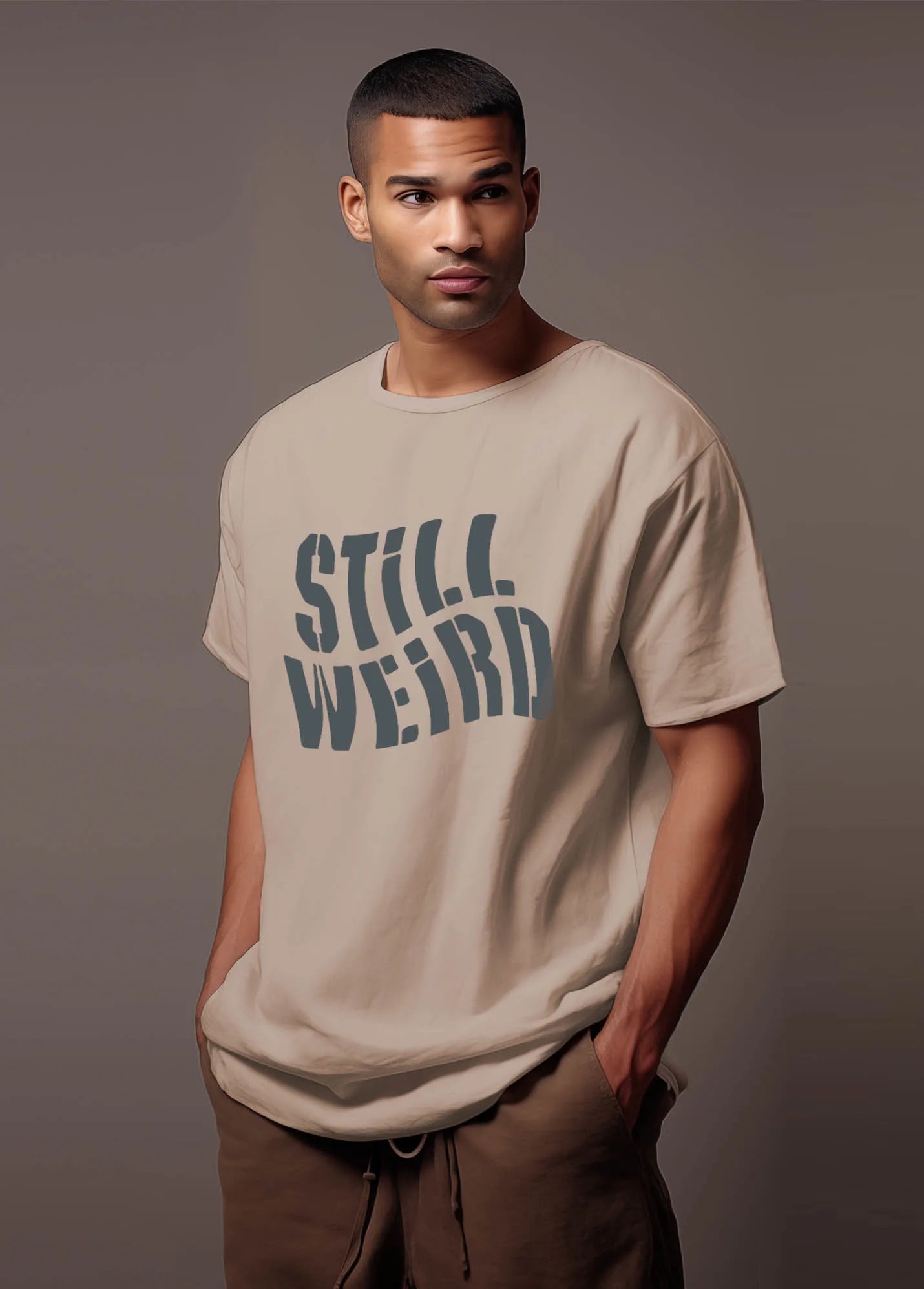 Still Weird Ruffty Oversized T-shirts