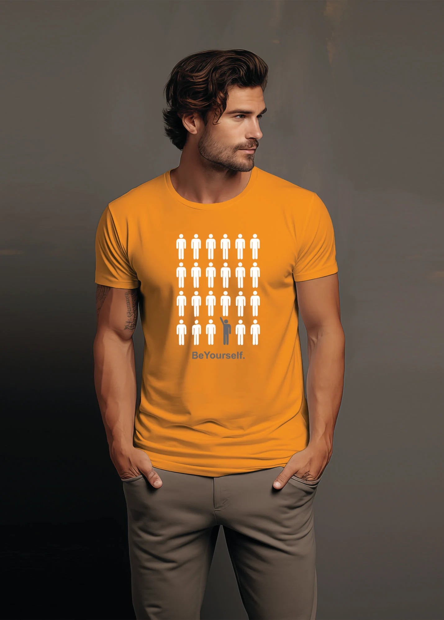 Be Yourself Ruffty T-shirt