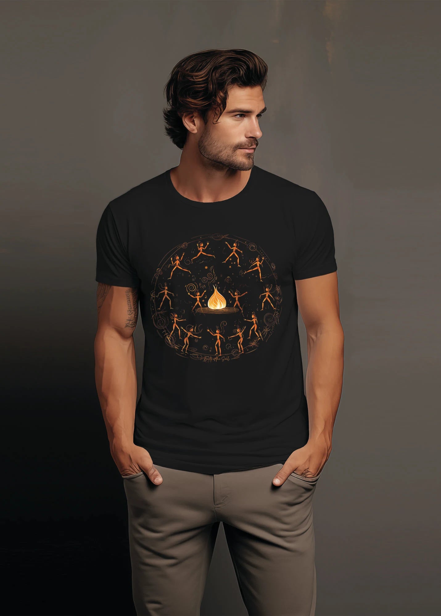 Fire Moshpit Ruffty T-shirt