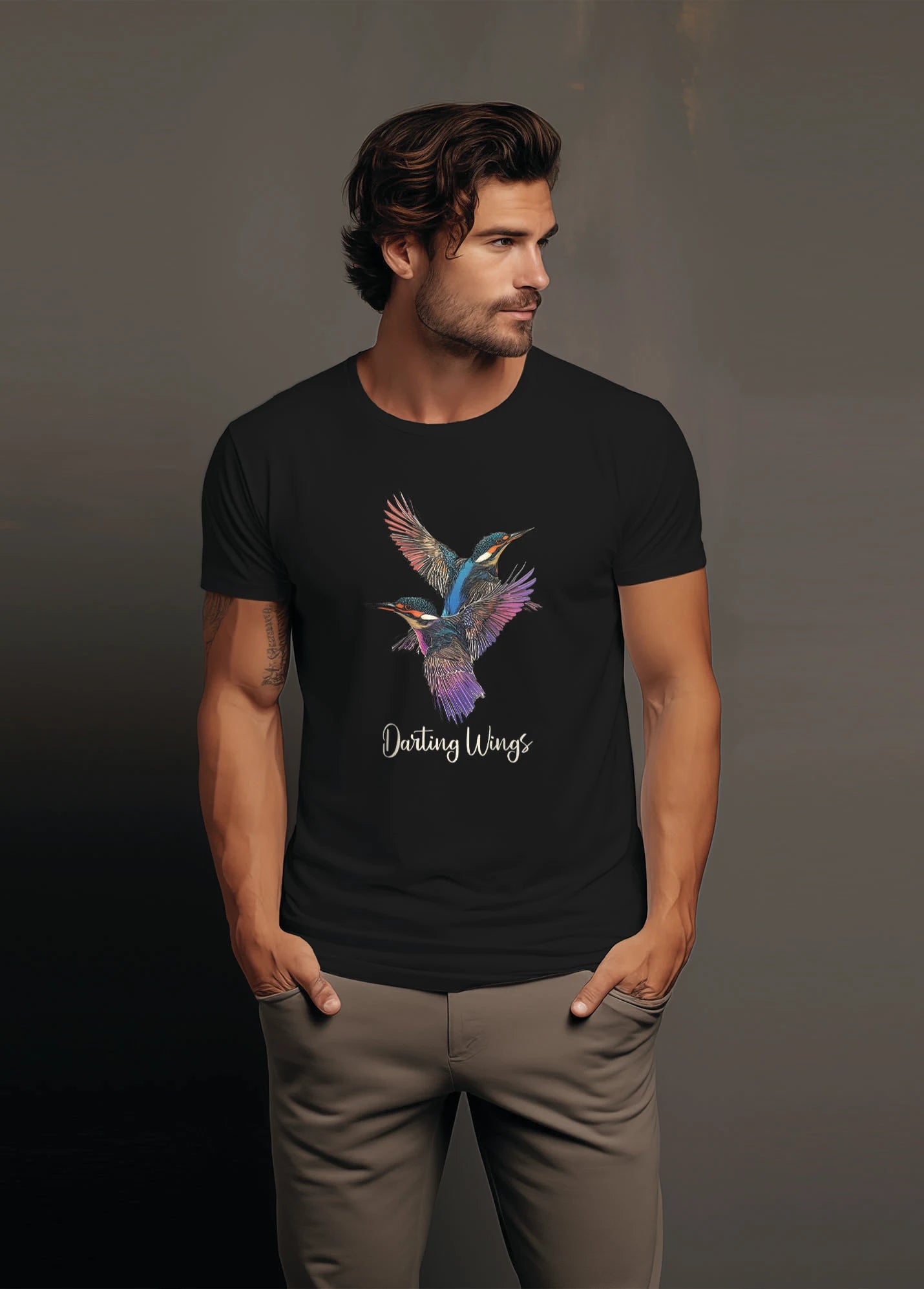 Kingfisher Brids Ruffty T-shirt