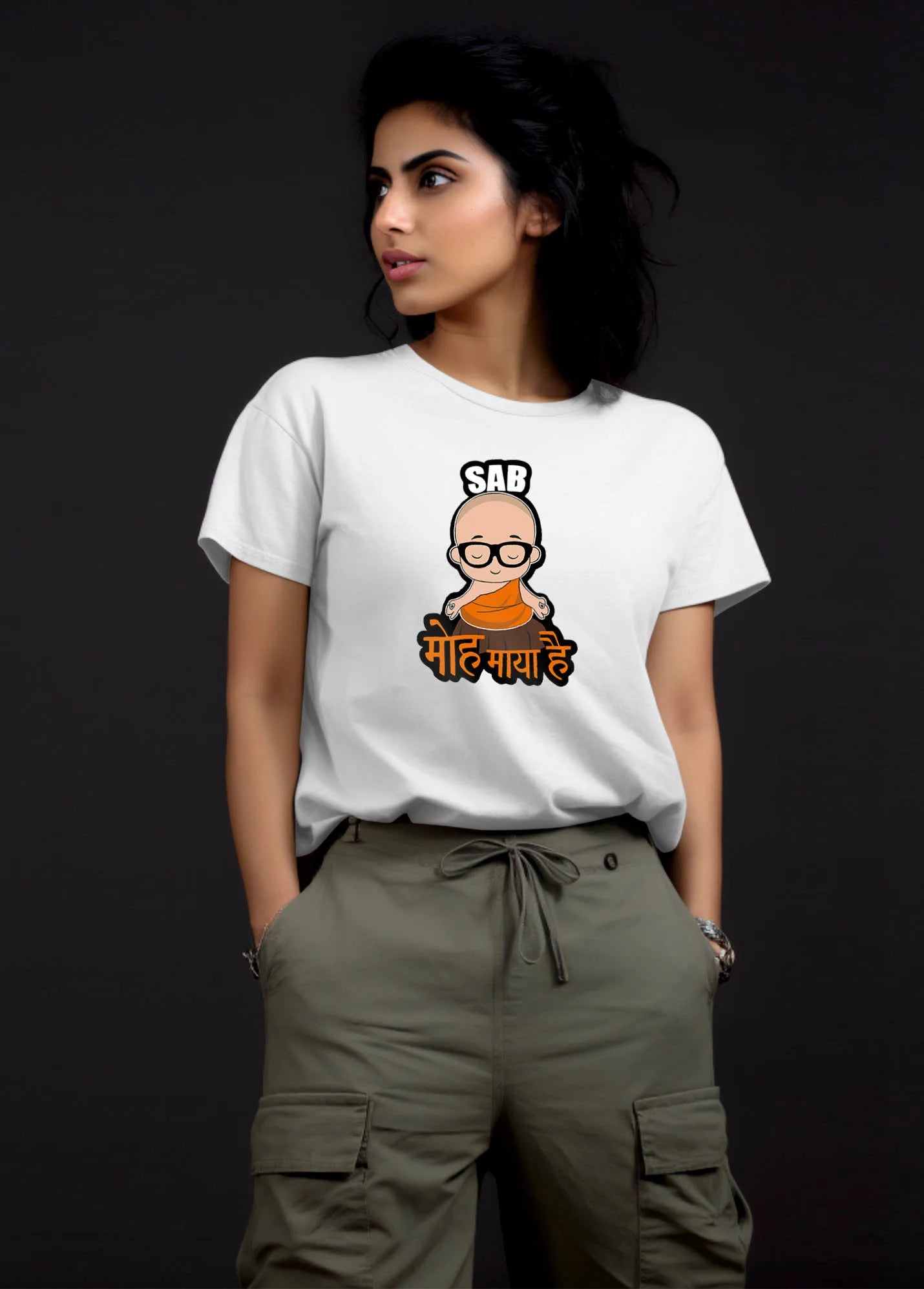 Sabh-Moya-Hai Ruffty Printed T-shirt Women's